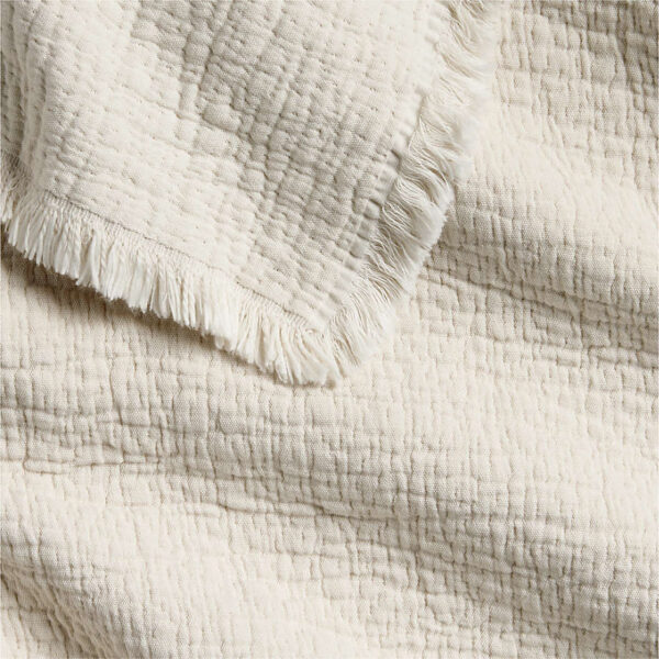 Supersoft Organic Cotton Gauze Stone Tan Kid Blanket - Paulimo