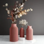 Teracotta Vase "BOTTLE" - Original and Striking Decor - Perfect for Gifting