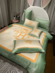 Hermes Light Green Bedding Set - Paulimo