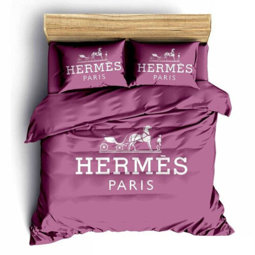 Hermes Pinky Fashion Bedding Set - Paulimo