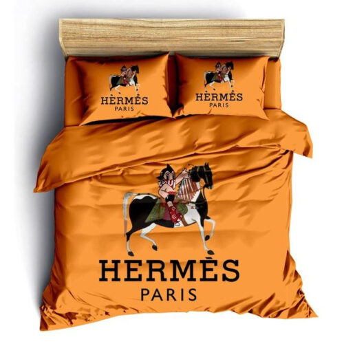 Hermes Paris Fashion Bedding Set - Paulimo