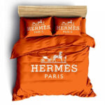 Hermes Paris Fashion Bedding Set - Paulimo