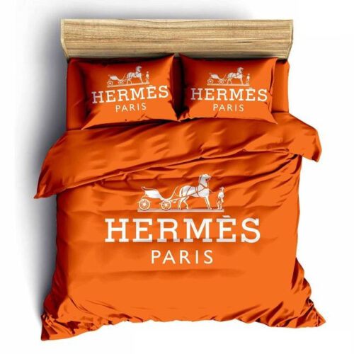 Hermes Paris Fashion Bedding Set - Paulimo