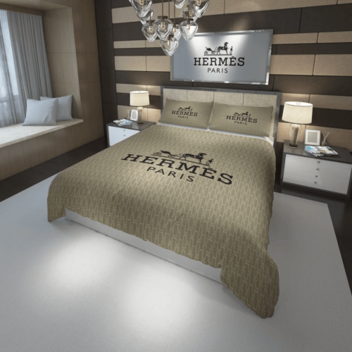 Hermes Paris Fashion Bedding Set - Paulimo