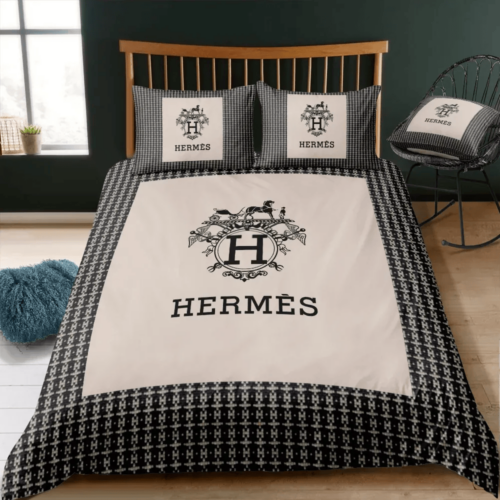 Hermes New Logo Hot Bedding Set - Paulimo