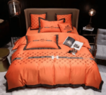 Hermes Orange Bedding Set Duvet Cover Set Home Decor - Paulimo