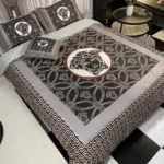 Versace Grey Bedding Set - Paulimo
