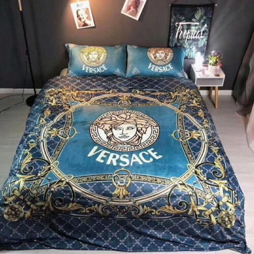 Versace luxury fashion brand bed comforter bedspread duvet cover - Paulimo