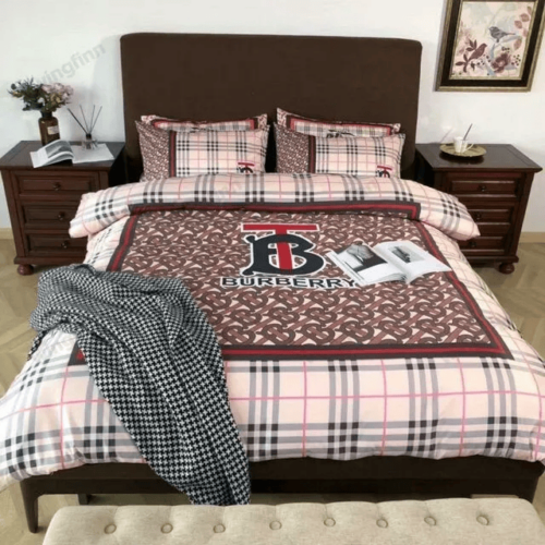 Burberry Bedding Set Quilt Sets Duvet Cover Bedding - Paulimo
