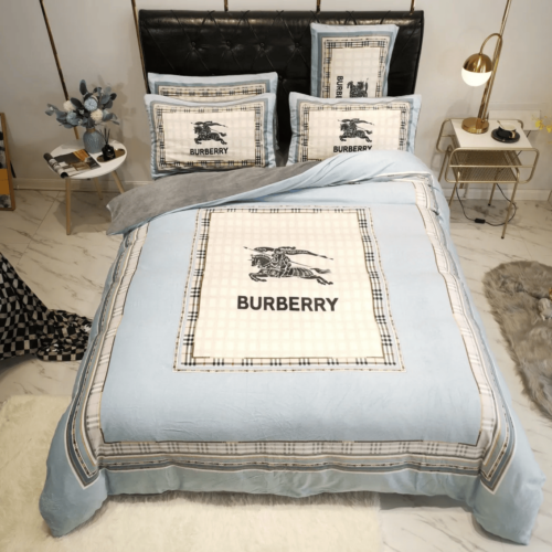 Burberry Bedding Set Duvet Cover Home Decor - Paulimo