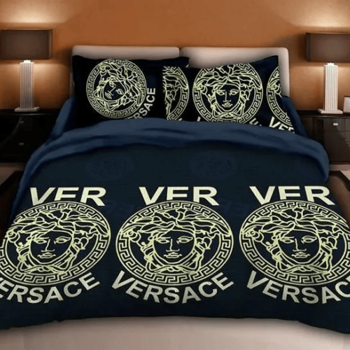 Versace Printed Bedding Sets Quilt Sets Duvet Cover Bedding Decor - Paulimo