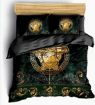 Versace Medusa High-End Bedding Set Home Decor - Paulimo
