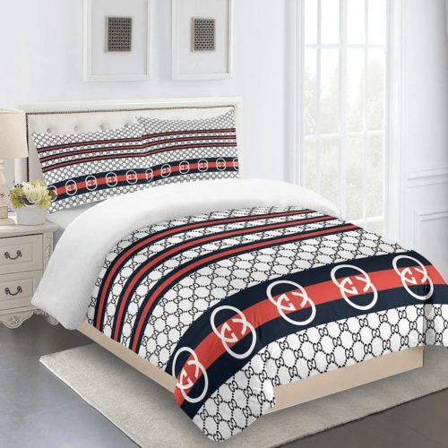 Gucci Premium Limited Fashion Bedding Set Home Decor - Paulimo