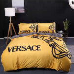 Versace Luxury Logo Bedding Set Duvet Cover Home Decor - Paulimo